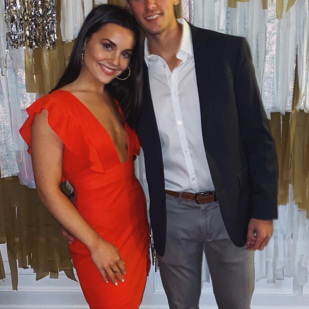 Revolve Red Cocktail Dress